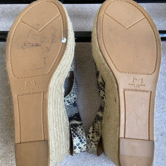 MARC FISHER Women Robbyn Espadrille Sandals - NEW - Picture 8 of 8